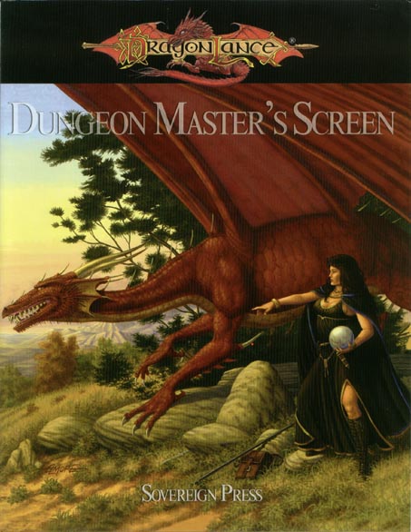 TSR Dungeons & Dragons Archive: Dragonlance: Dungeon Master's Screen