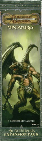 TSR Dungeons & Dragons Third Edition Archive: Minatures Archfiends Expansion Pack