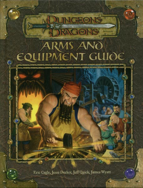 TSR Dungeons & Dragons Third Edition Archive: Arms and Equipment Guide