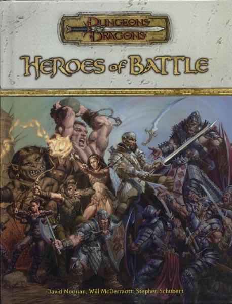 TSR Dungeons & Dragons Third Edition Archive: Heroes of Battle