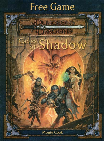 TSR Dungeons & Dragons Third Edition Archive: Caves of Shadow