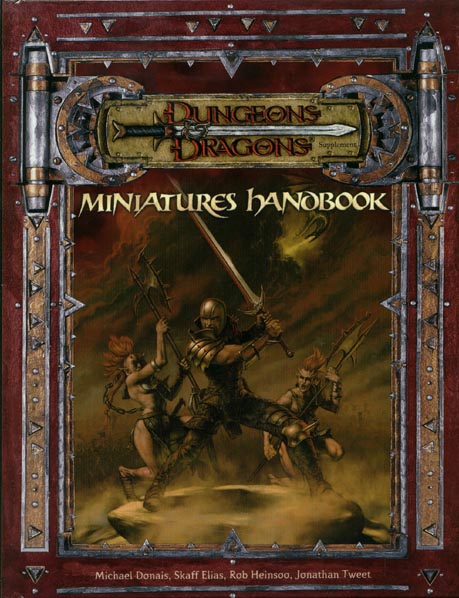 TSR Dungeons & Dragons Third Edition Archive: Miniatures Handbook