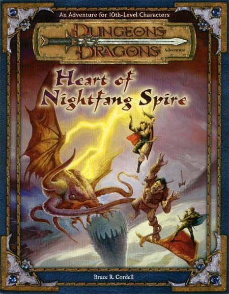 TSR Dungeons & Dragons Third Edition Archive: Heart of Nightfang Spire