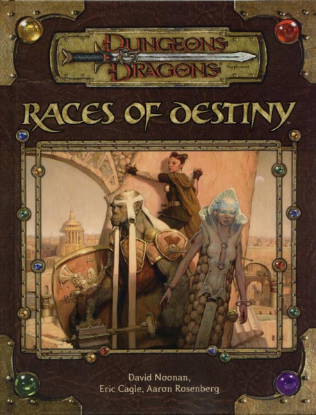 TSR Dungeons & Dragons Third Edition Archive: Races of Destiny