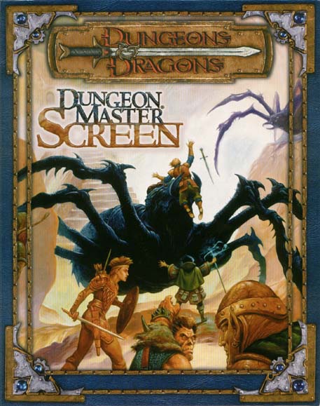 TSR Dungeons & Dragons Third Edition Archive: Dungeon Master Screen