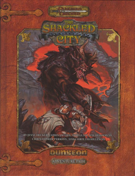 TSR Dungeons & Dragons Third Edition Archive: The Shackled City