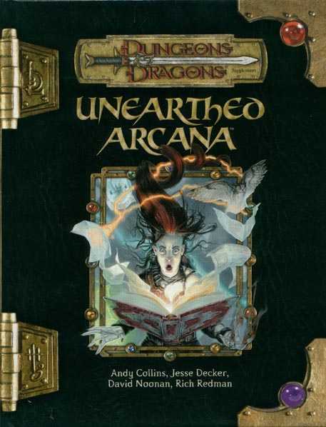 TSR Dungeons & Dragons Third Edition Archive: Unearthed Arcana