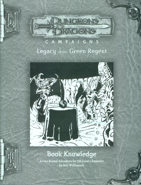 Third Edition Dungeons & Dragons Archive: Forgotten Realms: LGR13 Book Knowledge