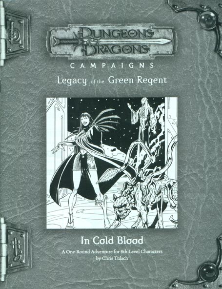 Third Edition Dungeons & Dragons Archive: Forgotten Realms: LGR16 In Cold Blood