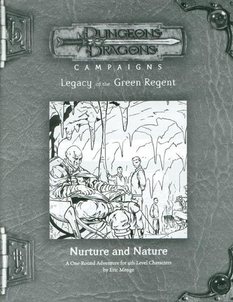 Third Edition Dungeons & Dragons Archive: Forgotten Realms: LGR7 Nurture and Nature