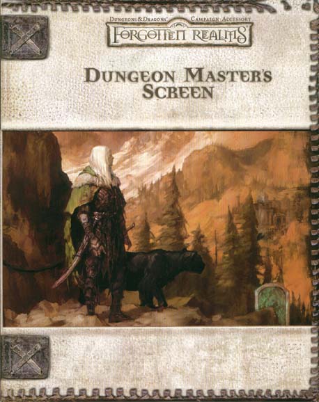 Third Edition Dungeons & Dragons Archive: Forgotten Realms: Dungeon Master's Screen