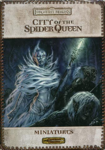 Third Edition Dungeons & Dragons Archive: Forgotten Realms: City of the Spider Queen Miniatures