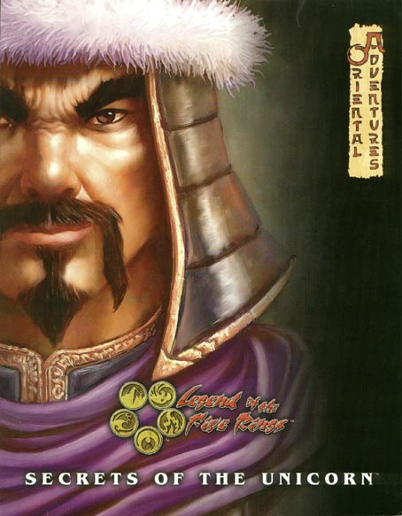 TSR Dungeons & Dragons Archive: Oriental Adventures: Secrets of the Unicorn