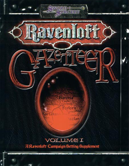 TSR Dungeons & Dragons Archive: Ravenloft: Gazetteer Volume I