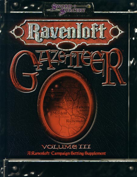 TSR Dungeons & Dragons Archive: Ravenloft: Gazetteer Volume III