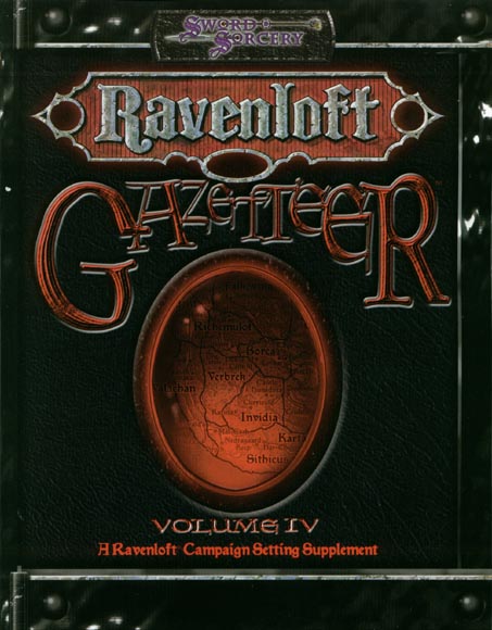TSR Dungeons & Dragons Archive: Ravenloft: Gazetteer Volume IV