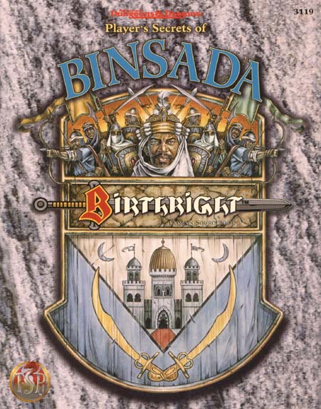 TSR Dungeons & Dragons Archive: Birthright: Player's Secrets of Binsada