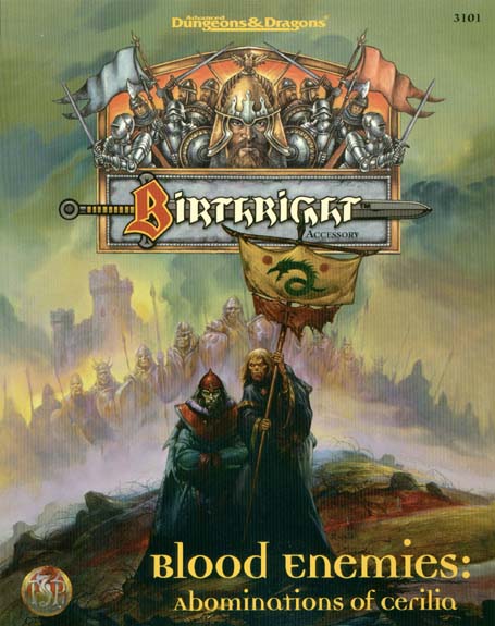 TSR Dungeons & Dragons Archive: Birthright: Blood Enemies: Abominations of Cerilia