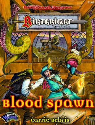 TSR Dungeons & Dragons Archive: Birthright: Blood Spawn: Creatures of Shadow and Light