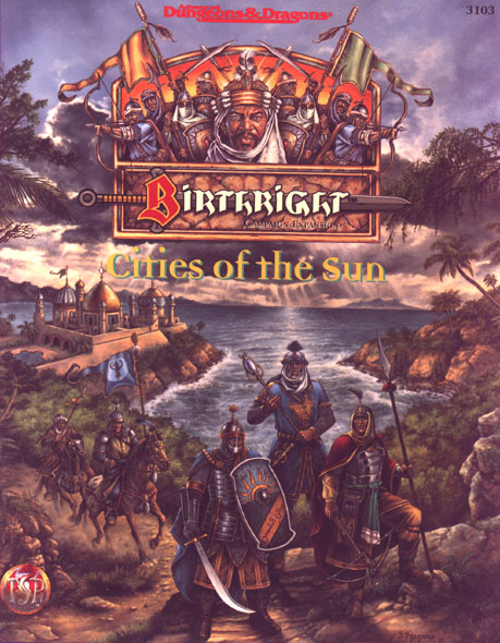 TSR Dungeons & Dragons Archive: Birthright: Cities of the Sun