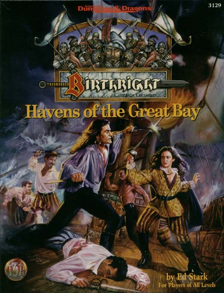 TSR Dungeons & Dragons Archive: Birthright: Havens of the Great Bay