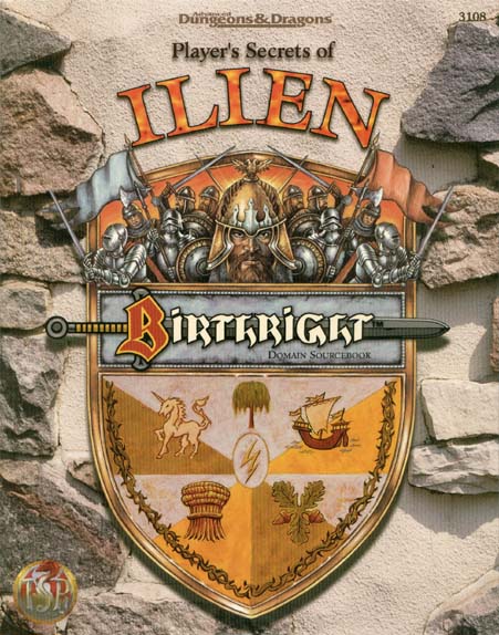 TSR Dungeons & Dragons Archive: Birthright: Player's Secrets of Ilien