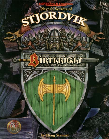 TSR Dungeons & Dragons Archive: Birthright: Player's Secrets of Stjordvik