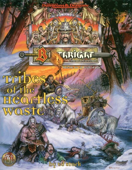 TSR Dungeons & Dragons Archive: Birthright: Tribes of the Heartless Waste