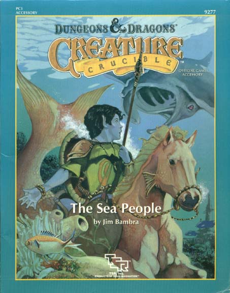 TSR Dungeons & Dragons Archive: Creature Crucible: The Sea People