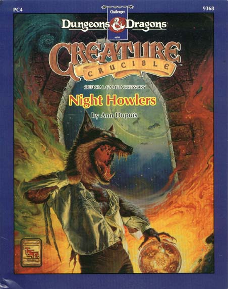TSR Dungeons & Dragons Archive: Creature Crucible: Night Howlers