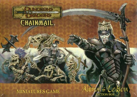 TSR Dungeons & Dragons Archive: Chainmail: Ahmut's Legion Faction Box
