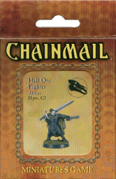 TSR Dungeons & Dragons Archive: Chainmail: Half-Orc Fighter