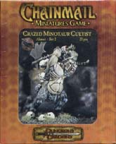 TSR Dungeons & Dragons Archive: Chainmail: Crazed Minotaur Cultist