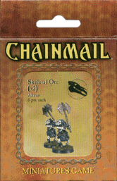 TSR Dungeons & Dragons Archive: Chainmail: Skeletal Orc (x2)