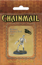 TSR Dungeons & Dragons Archive: Chainmail: Battered Skeletal Troll