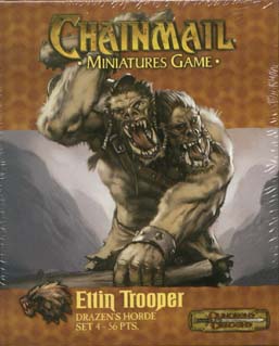 TSR Dungeons & Dragons Archive: Chainmail: Ettin Trooper