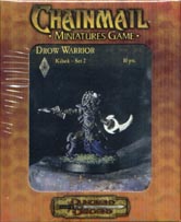 TSR Dungeons & Dragons Archive: Chainmail: Drow Warrior