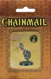 TSR Dungeons & Dragons Archive: Chainmail: Dwarf Fighter