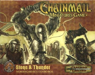 TSR Dungeons & Dragons Archive: Chainmail: Stone & Thunder: Mordengard Set 2 Box