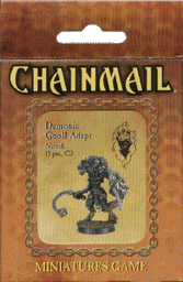TSR Dungeons & Dragons Archive: Chainmail: Demonic Gnoll Adept