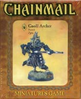 TSR Dungeons & Dragons Archive: Chainmail: Gnoll Archer