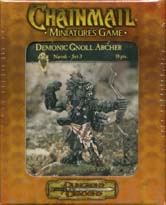 TSR Dungeons & Dragons Archive: Chainmail: Demonic Gnoll Archer