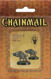TSR Dungeons & Dragons Archive: Chainmail: Hyena (x2)