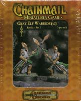 TSR Dungeons & Dragons Archive: Chainmail: Gray Elf Warrior (x2)