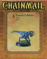 TSR Dungeons & Dragons Archive: Chainmail: Horned Felldrake
