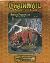 TSR Dungeons & Dragons Archive: Chainmail: Spiked Felldrake