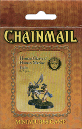 TSR Dungeons & Dragons Archive: Chainmail: Human Glaiver / Human Marine