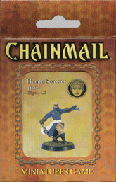 TSR Dungeons & Dragons Archive: Chainmail: Human Sorcerer