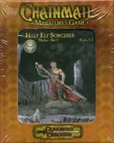 TSR Dungeons & Dragons Archive: Chainmail: Half-Elf Sorcerer
