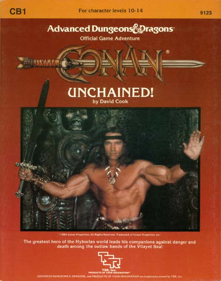 TSR Dungeons & Dragons Archive: Conan: Conan Unchained!